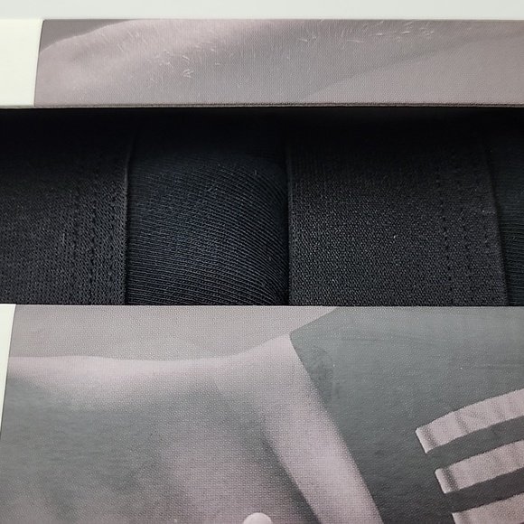 Adidas Men's 3 Pack Brief Active Flex Cotton 3 Stripes Black Size Small - Picture 12 of 12